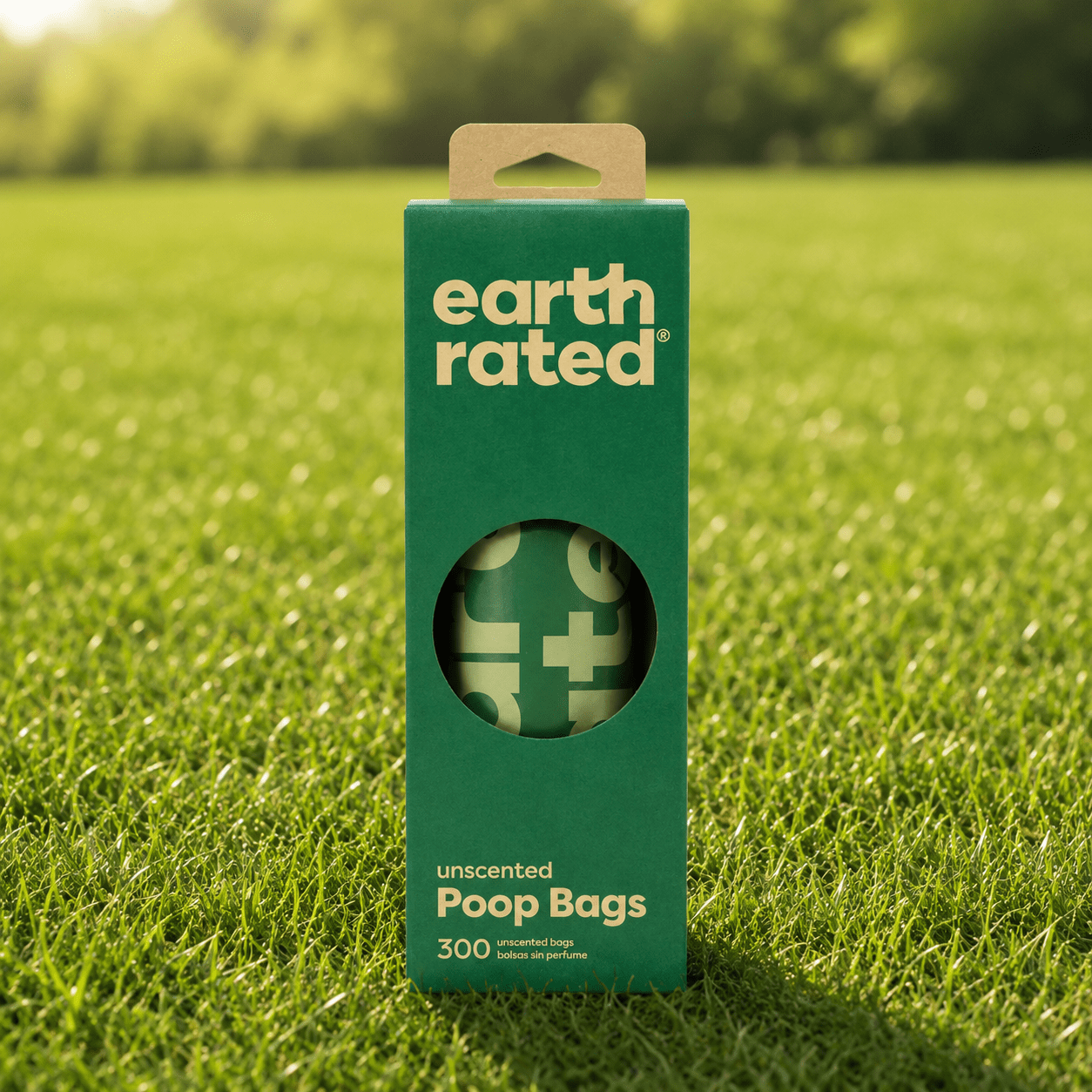 Earth Rated kakizacsi csomag újrahasznosított anyagból (300 db) - GrassBox igazi fű kutya pisi tálca fresh patch grass pelenka