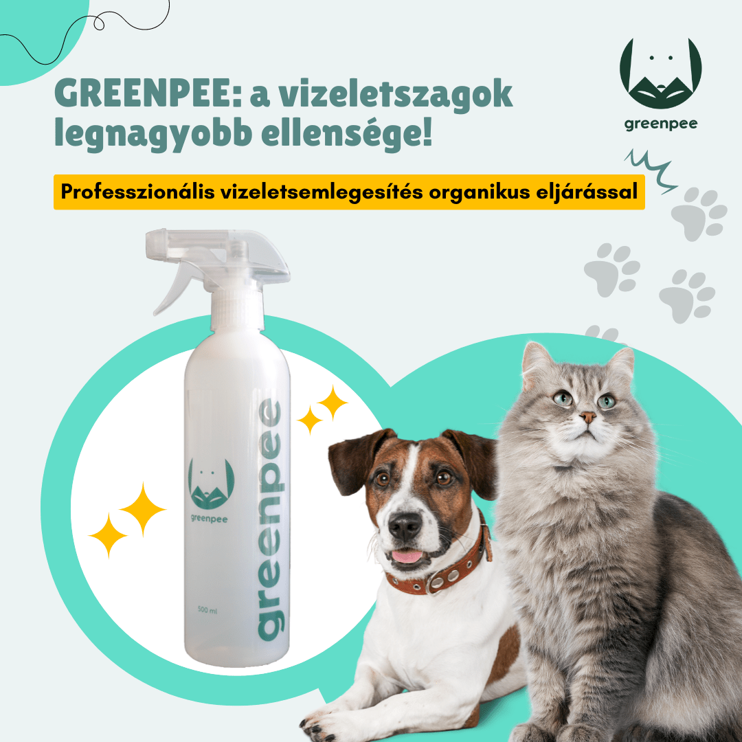 GREENPEE® vizeletsemlegesítő folyadék 500ml - GrassBox igazi fű kutya pisi tálca fresh patch grass pelenka